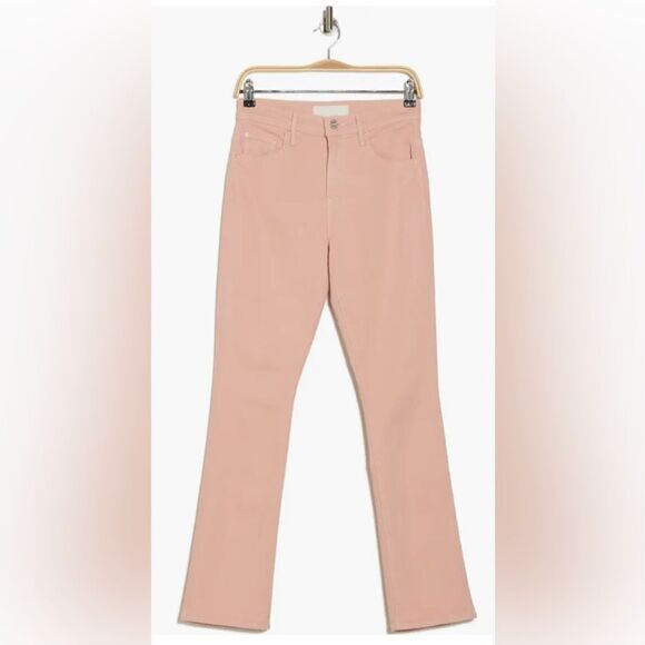 MOTHER Superior The Insider Hover jeans Peach Parfait NWT.  24 - Picture 3 of 10